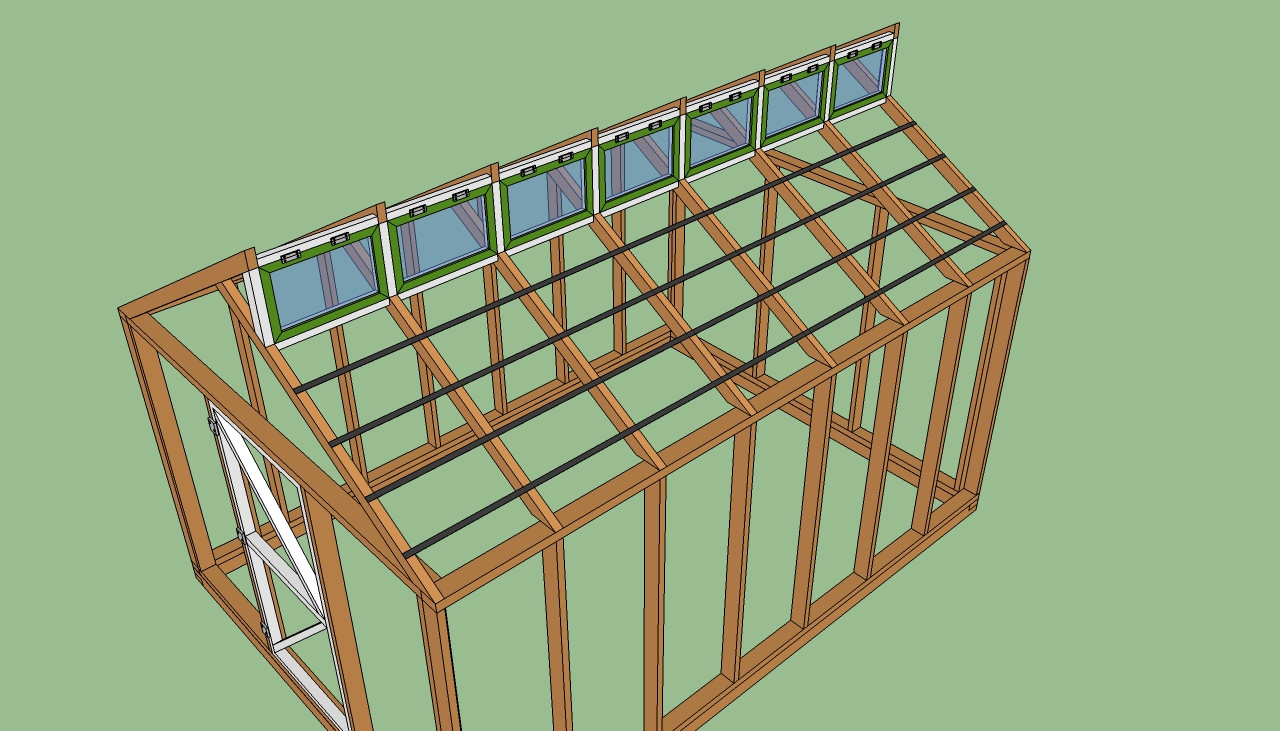 Wood Greenhouse Plans DIY
 August 2012