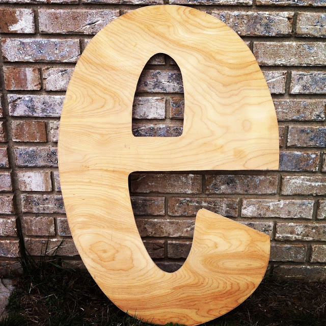 Wood Letter DIY
 50 Typography Related DIY Projects
