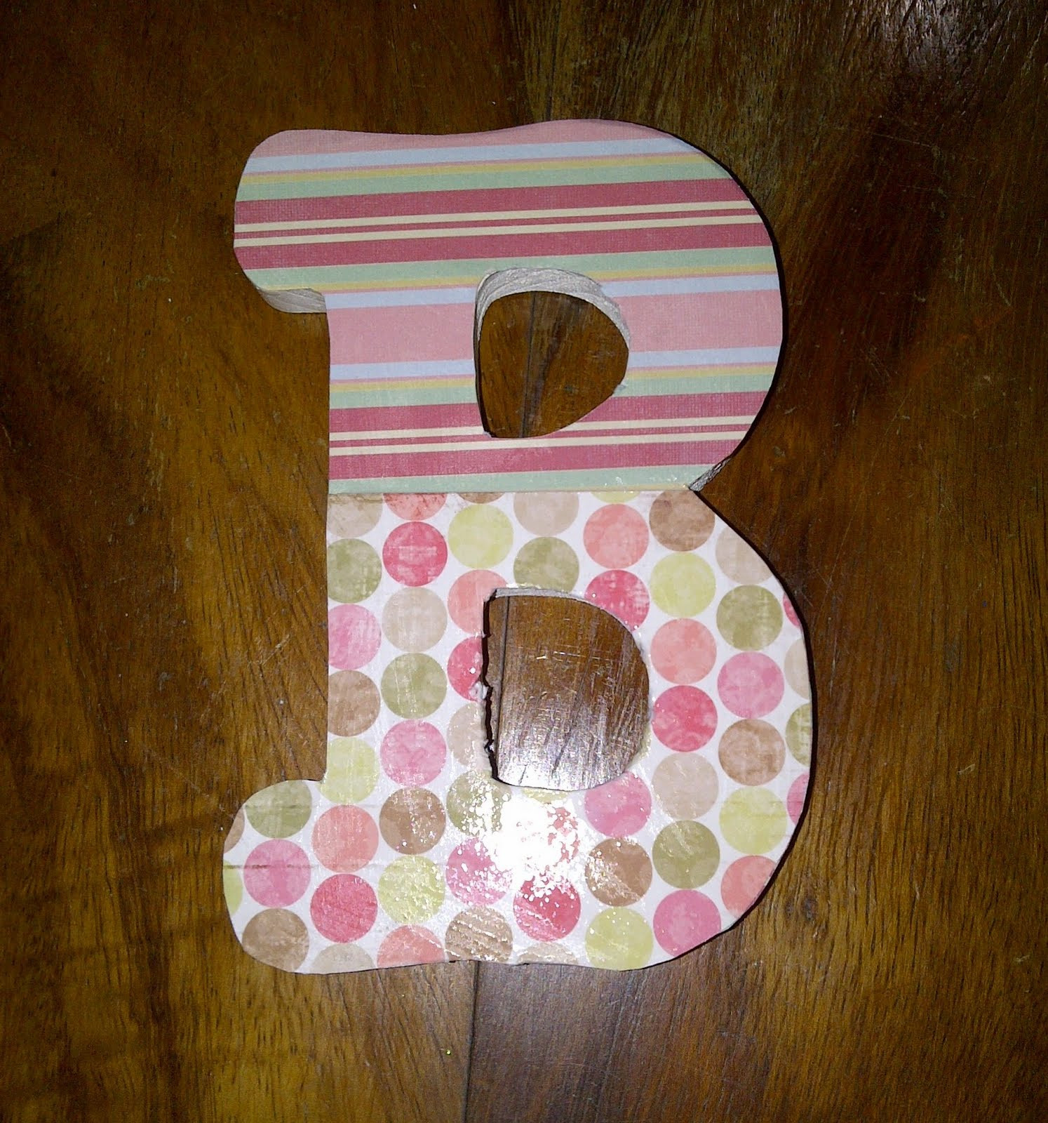 Wood Letter DIY
 Lucky Girl DIY Decorate Wooden Letters