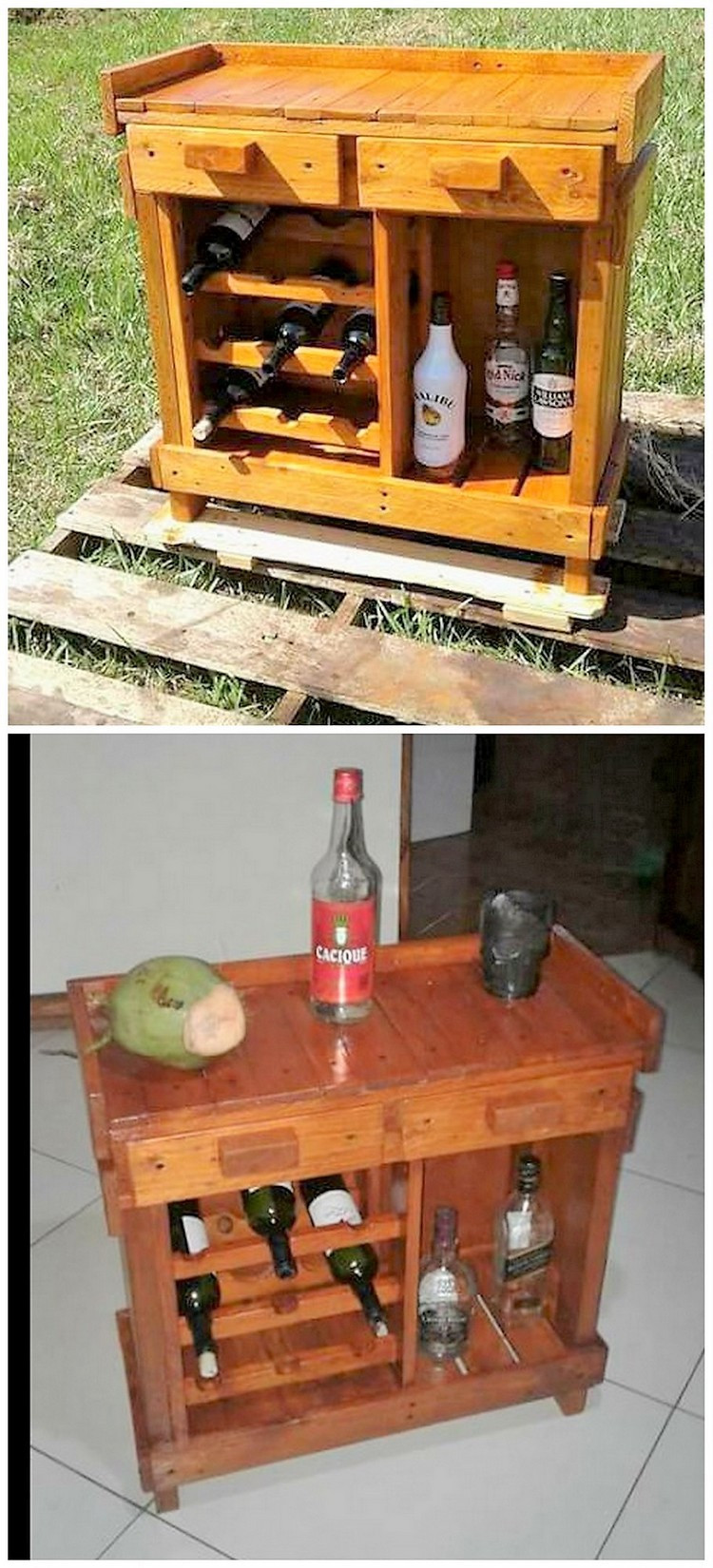 Wood Pallet Wine Rack DIY
 Amazing DIY Wooden Pallet Ideas to Tryout This Year