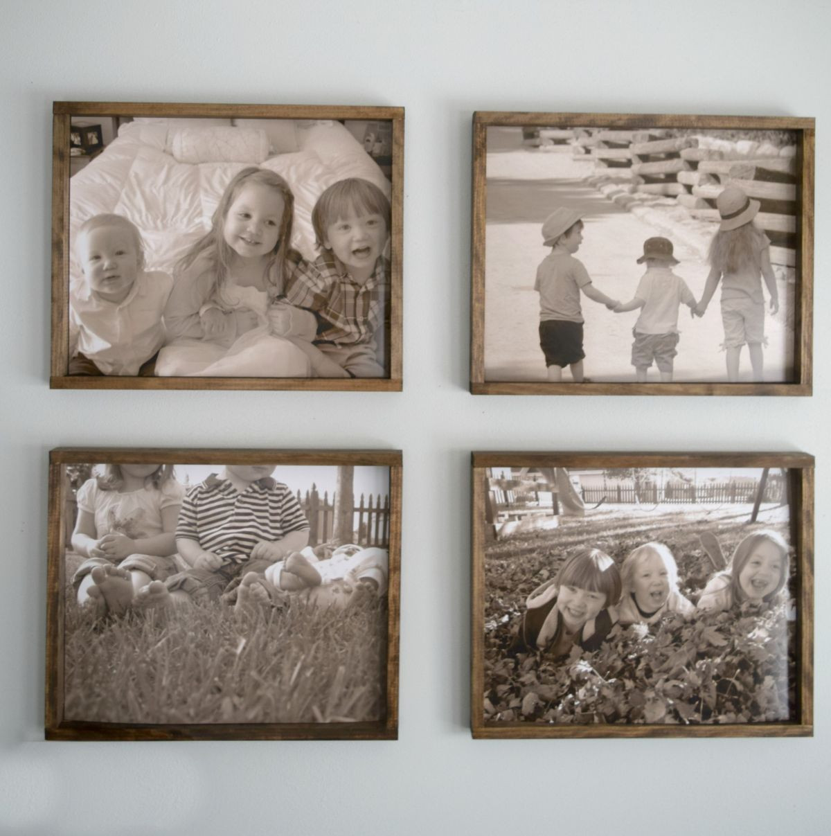 Wood Picture Frames DIY
 DIY Rustic Wood Frame Making Into Memories