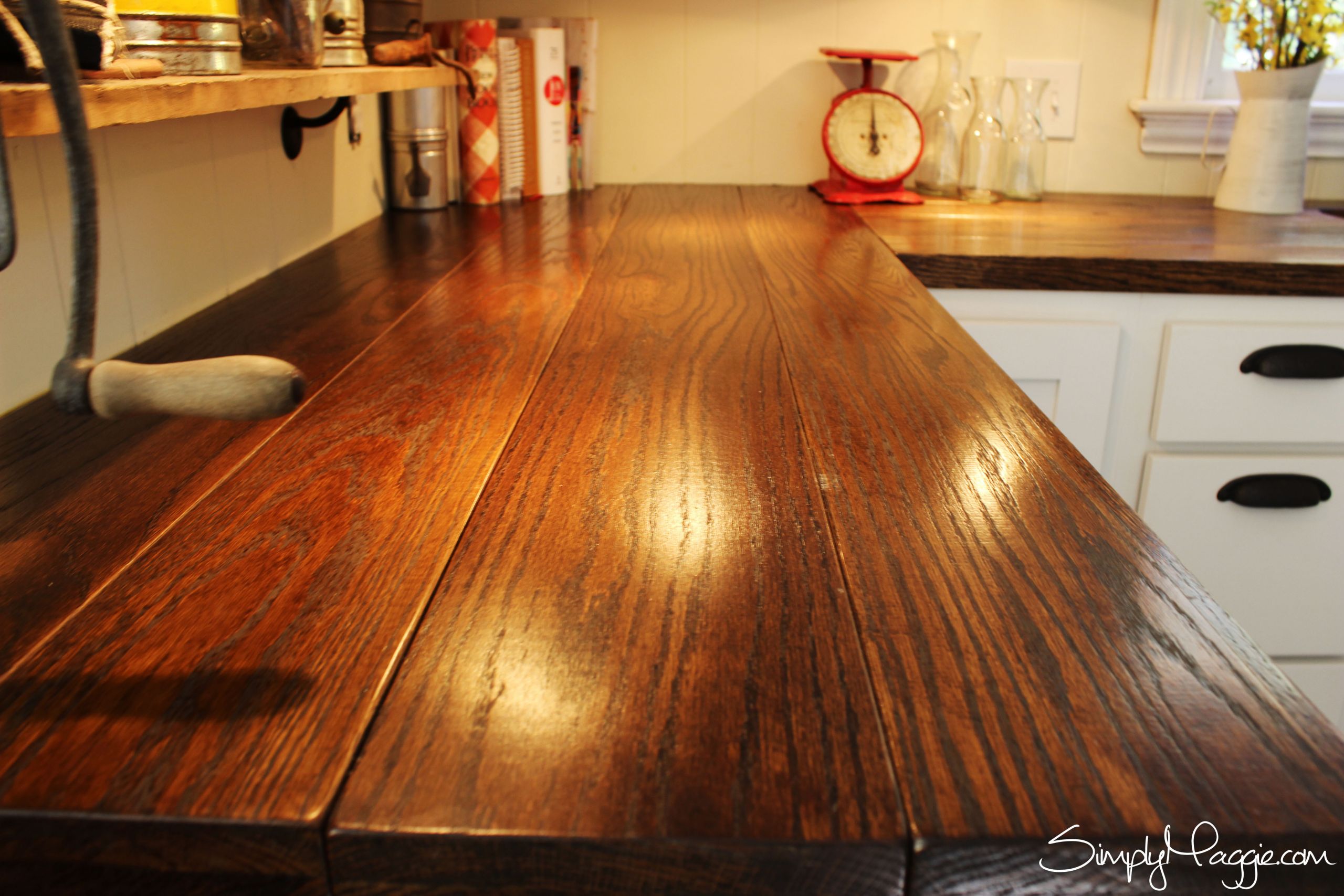 Wood Plank Countertops DIY
 Diy wood plank kitchen countertops plans childrens table