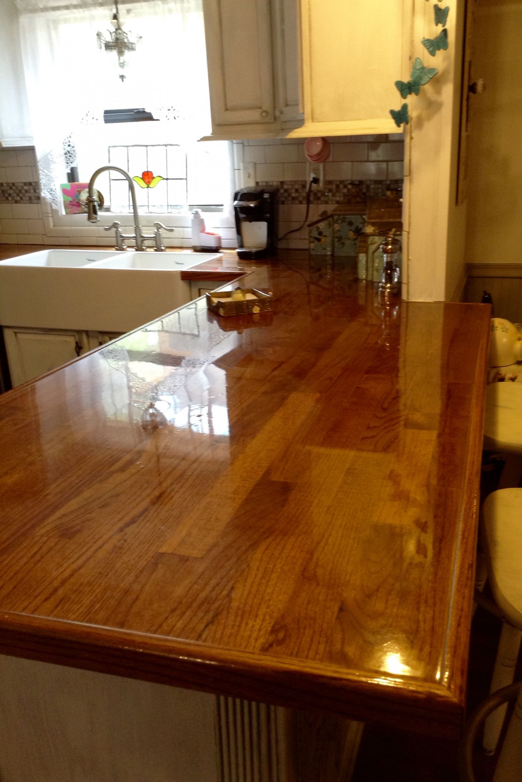 Wood Plank Countertops DIY
 Remodelaholic