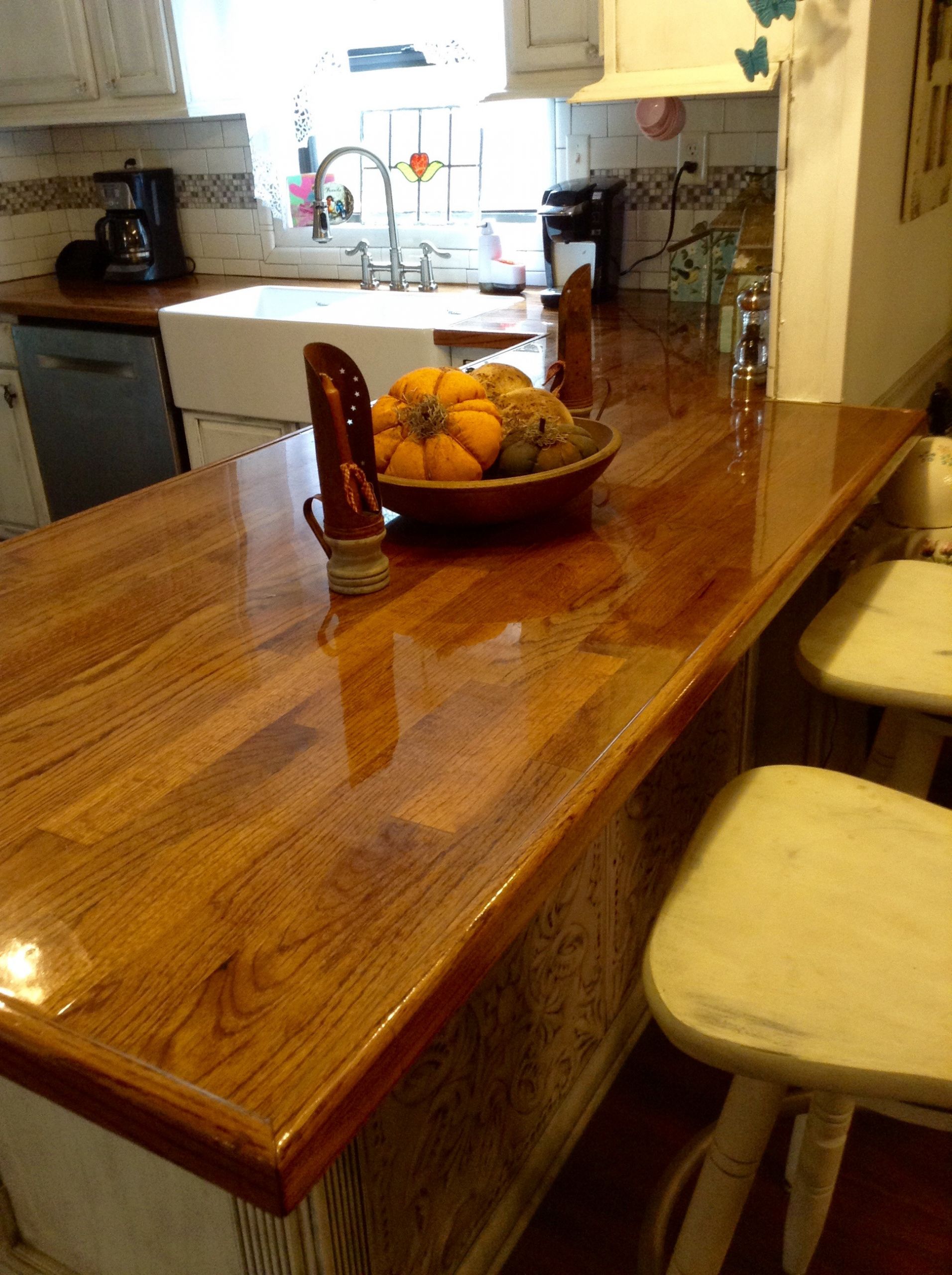 Wood Plank Countertops DIY
 Remodelaholic