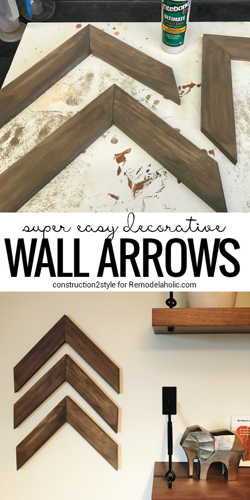 Wood Wall Decor DIY
 Remodelaholic