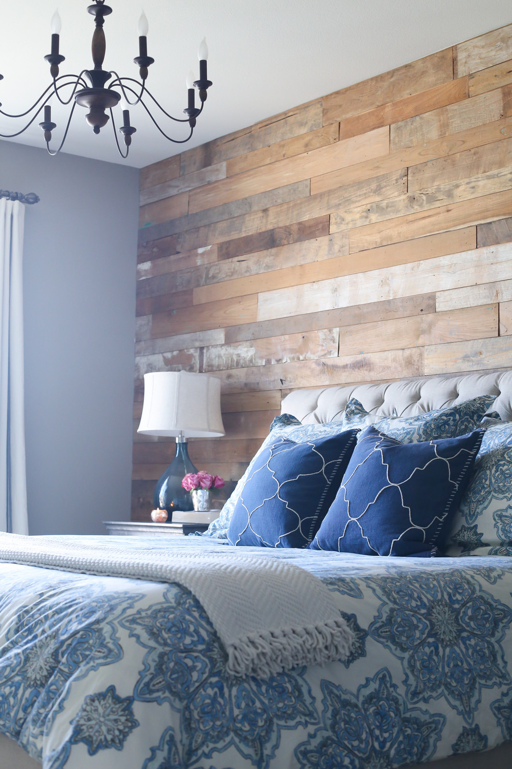 Wood Wall DIY
 DIY Wood Accent Wall Design Life Diaries