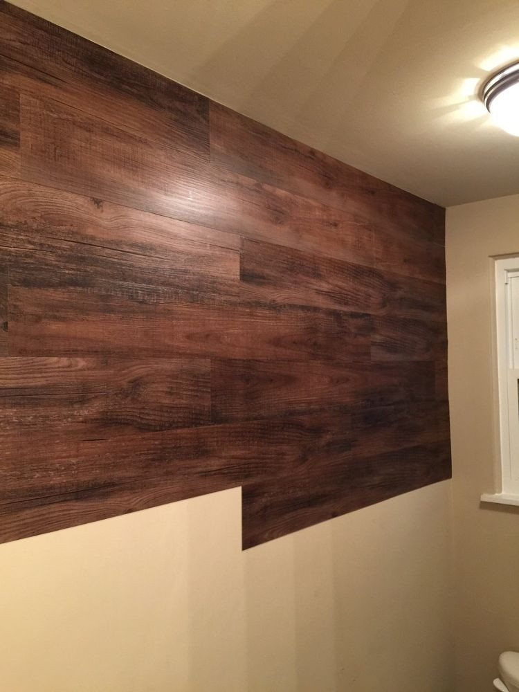 Wood Wall DIY
 Faux Wood Wall