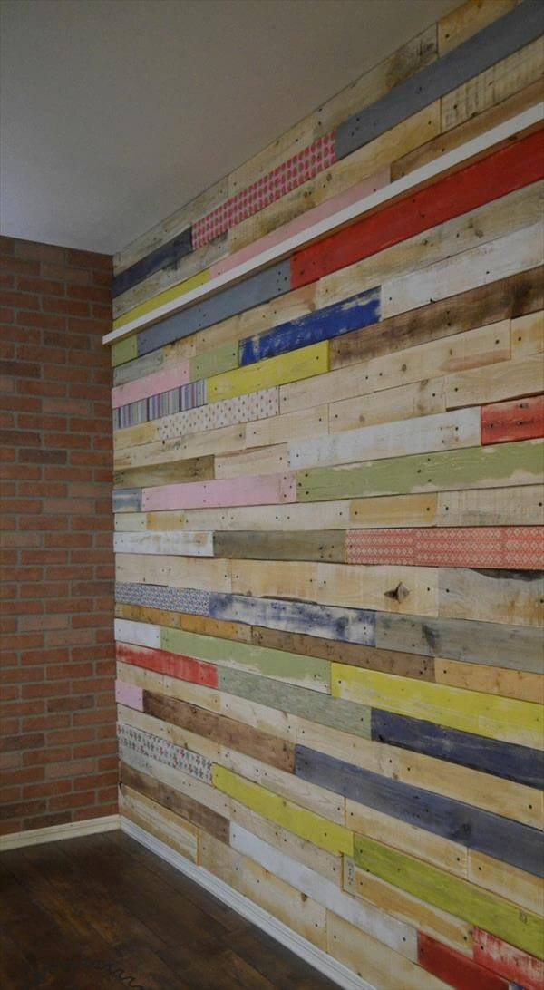 Wood Wall Paneling DIY
 DIY Pallet Wood Wall – Wall Paneling