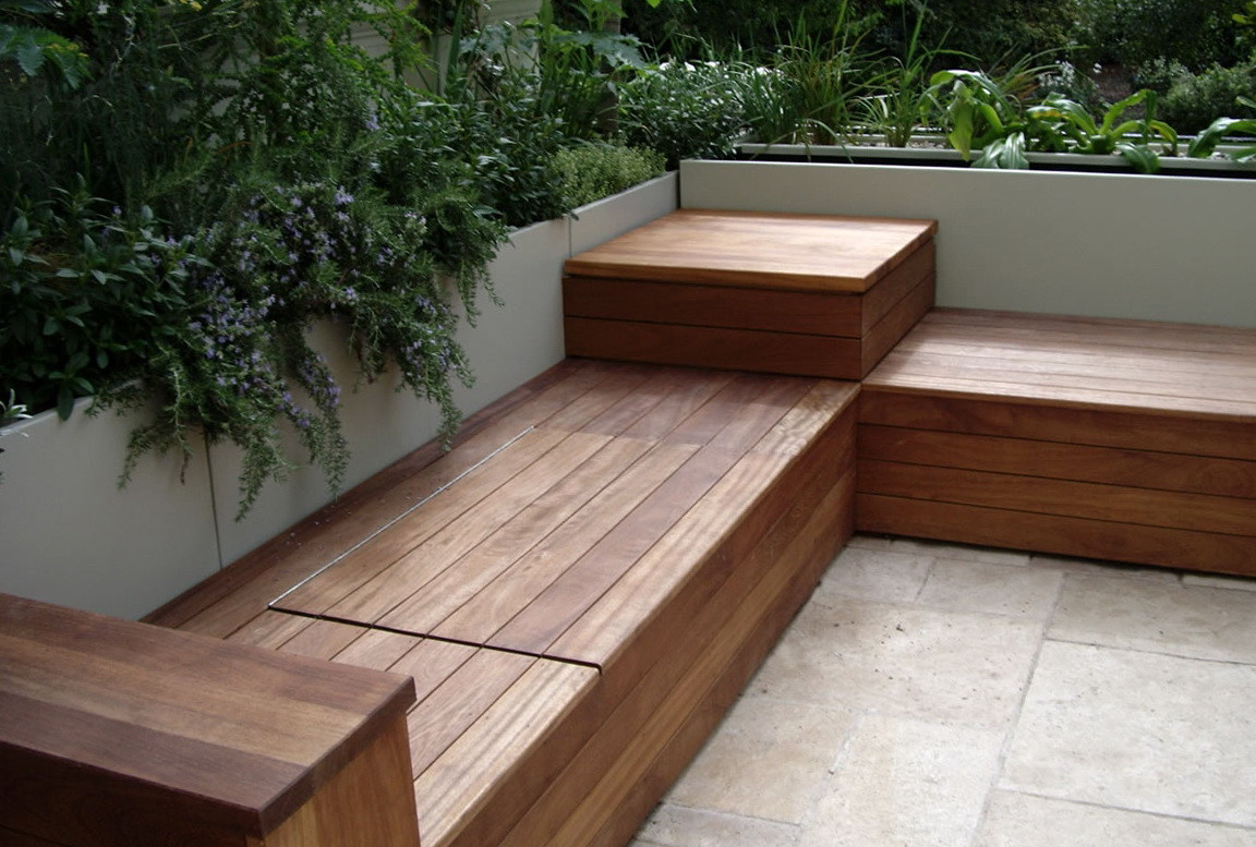 Wooden Bench With Storage Plans
 Creative Deck Storage Ideas Integrating Storage to Your