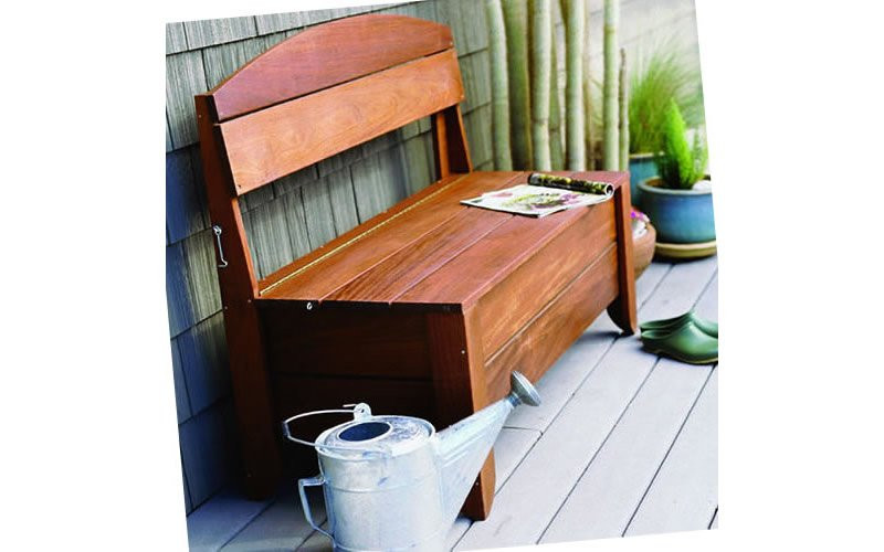 Wooden Bench With Storage Plans
 Beautiful Outdoor Storage Bench Plans Woodwork City Free