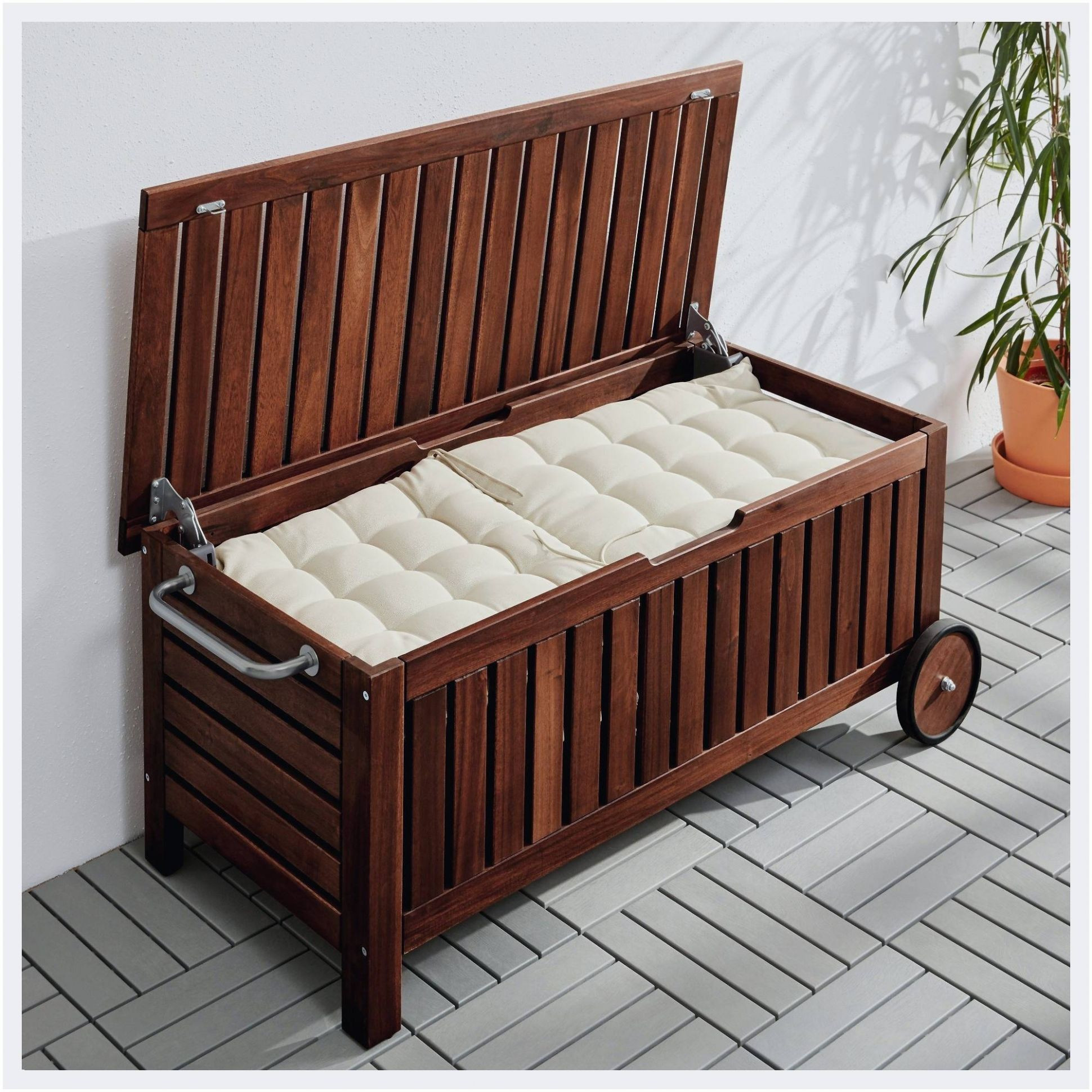 Wooden Bench With Storage Plans
 Wooden Bench with Storage Plans