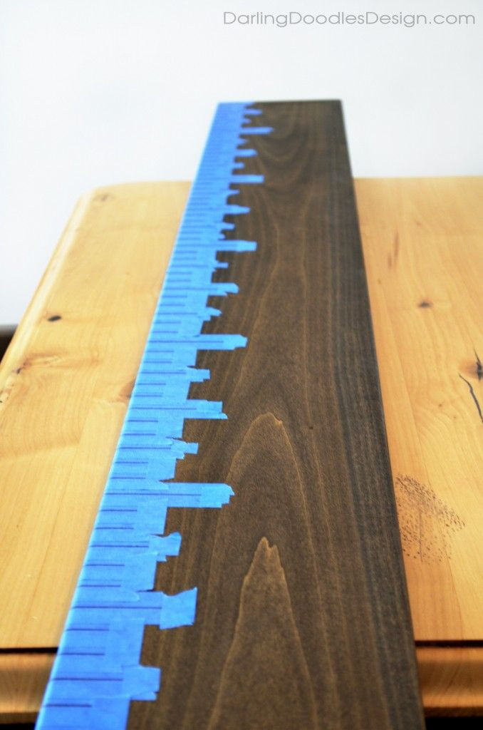 Wooden Ruler Growth Chart DIY
 DIY Ruler Growth Chart