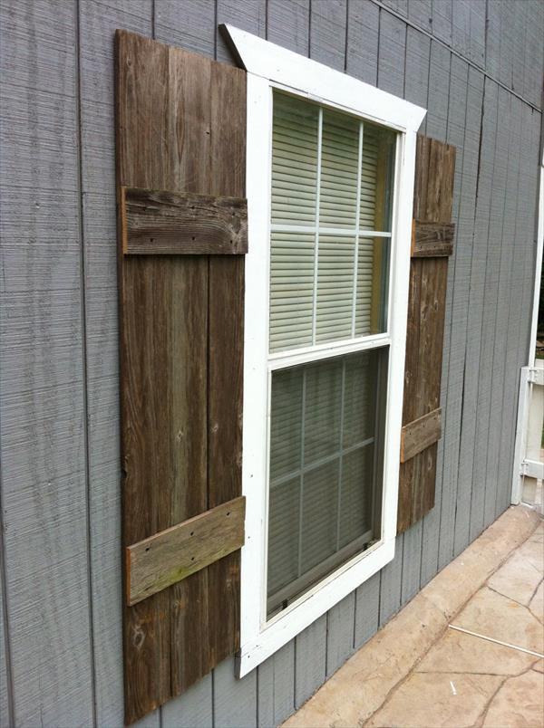 Wooden Shutters DIY
 DIY Shutters for Interior or Exterior