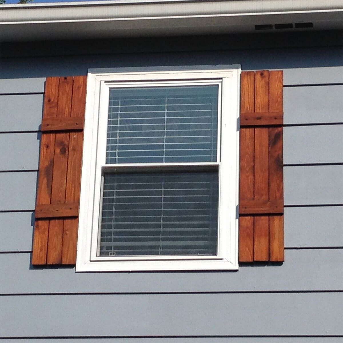 Wooden Shutters DIY
 Reader Project DIY Shutters — from The Family Handyman