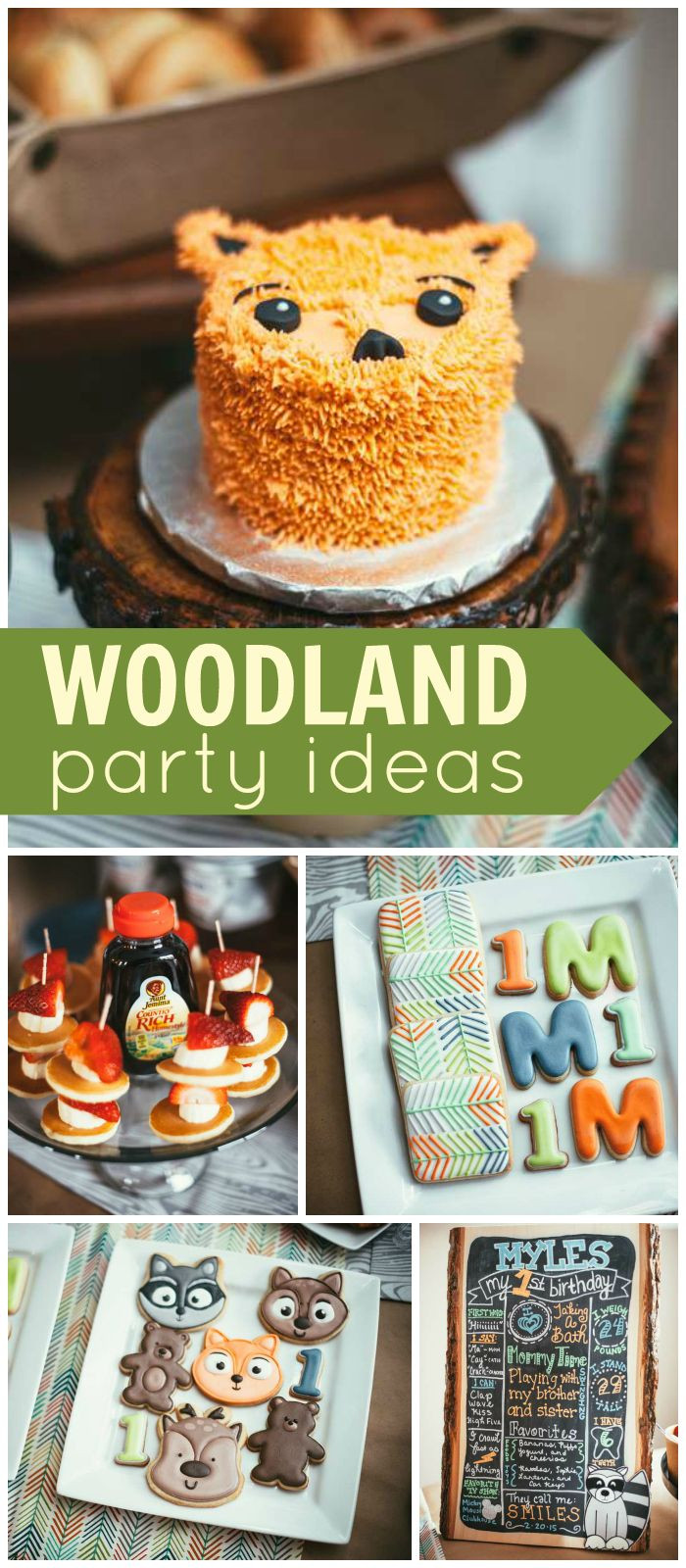 Woodland Birthday Party Food Ideas
 458 best images about Birthday Ideas for the Kids on