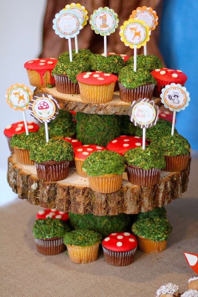 Woodland Birthday Party Ideas
 428 best images about Cute Animals Woodland Party on