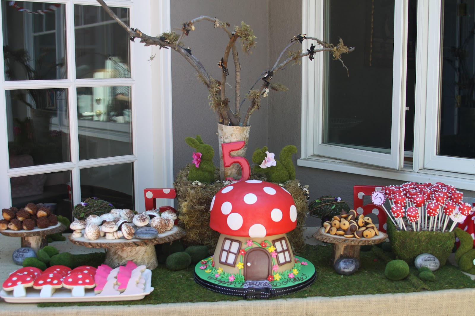 Woodland Birthday Party Ideas
 Bella Festa Woodland Fairy Themed 5th Birthday Party