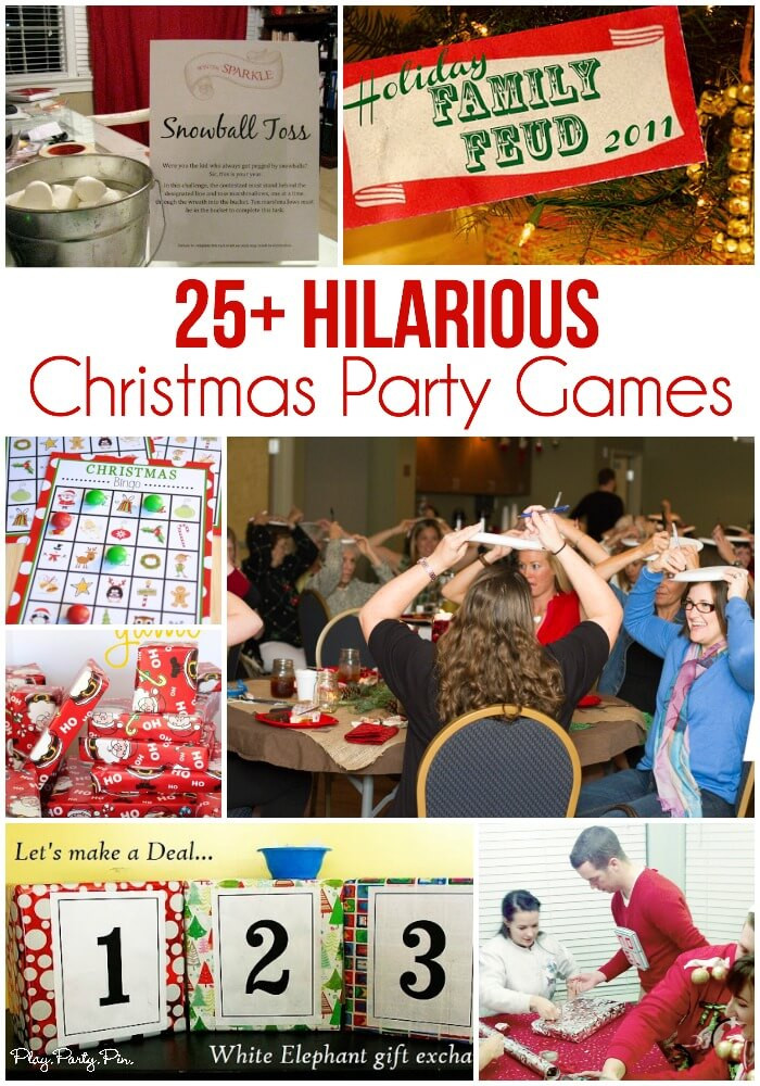 Work Christmas Party Ideas For Adults
 25 Hilarious Christmas Party Games You Have to Try Play