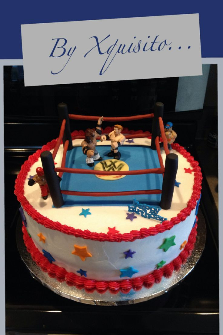 Wrestling Birthday Cake
 Wrestling Birthday Cake Xquisito