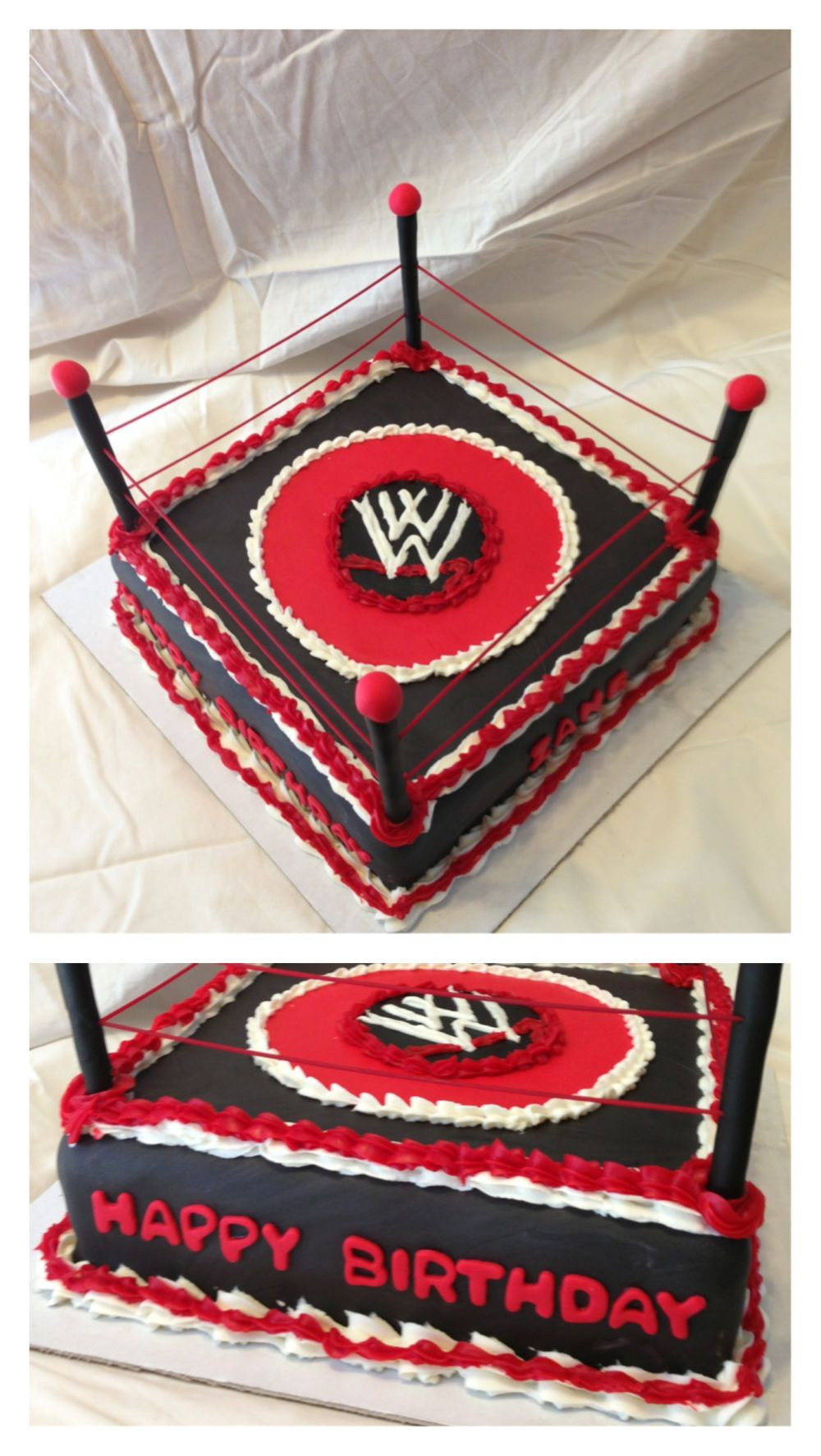 Wrestling Birthday Cake
 WWE Wrestling Birthday Cake