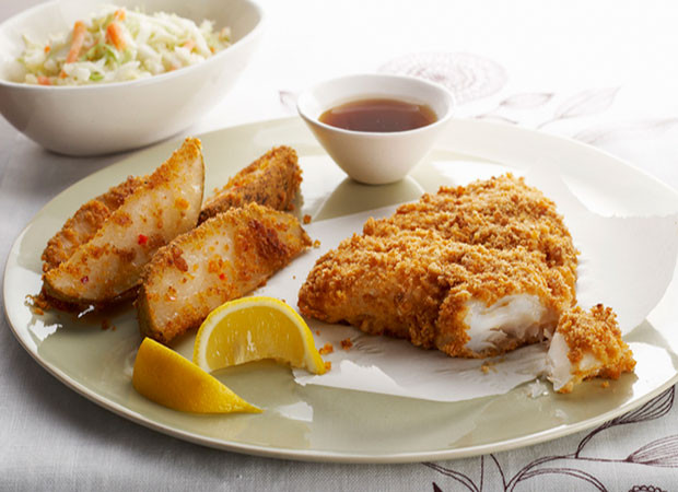 Ww Fish Recipes
 Weight Watchers Baked Fish and Chips Recipe • WW Recipes