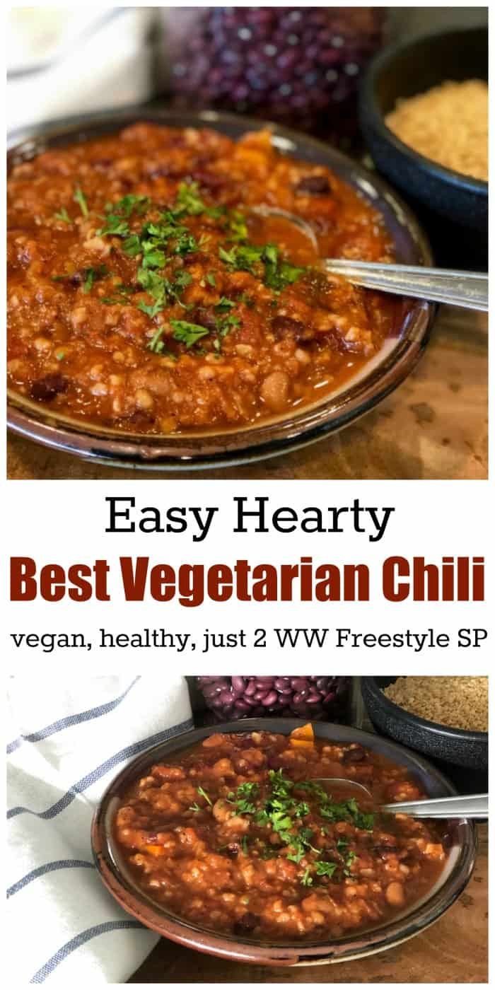 Ww Vegetarian Chili
 Weight Watchers Ve arian Chili Recipe
