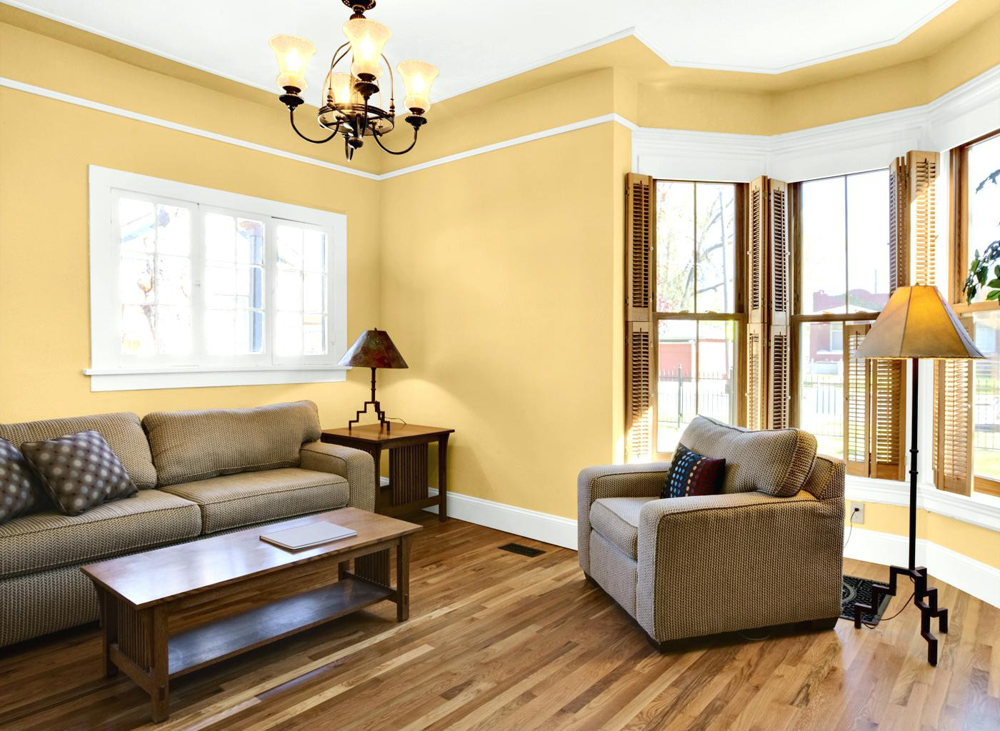 Yellow Paint For Living Room
 50 Living Room Paint Color Ideas for the Heart of the Home