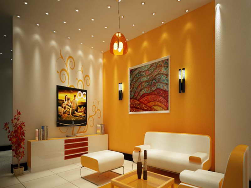 Yellow Paint For Living Room
 Tips on Choose House Paint Colors