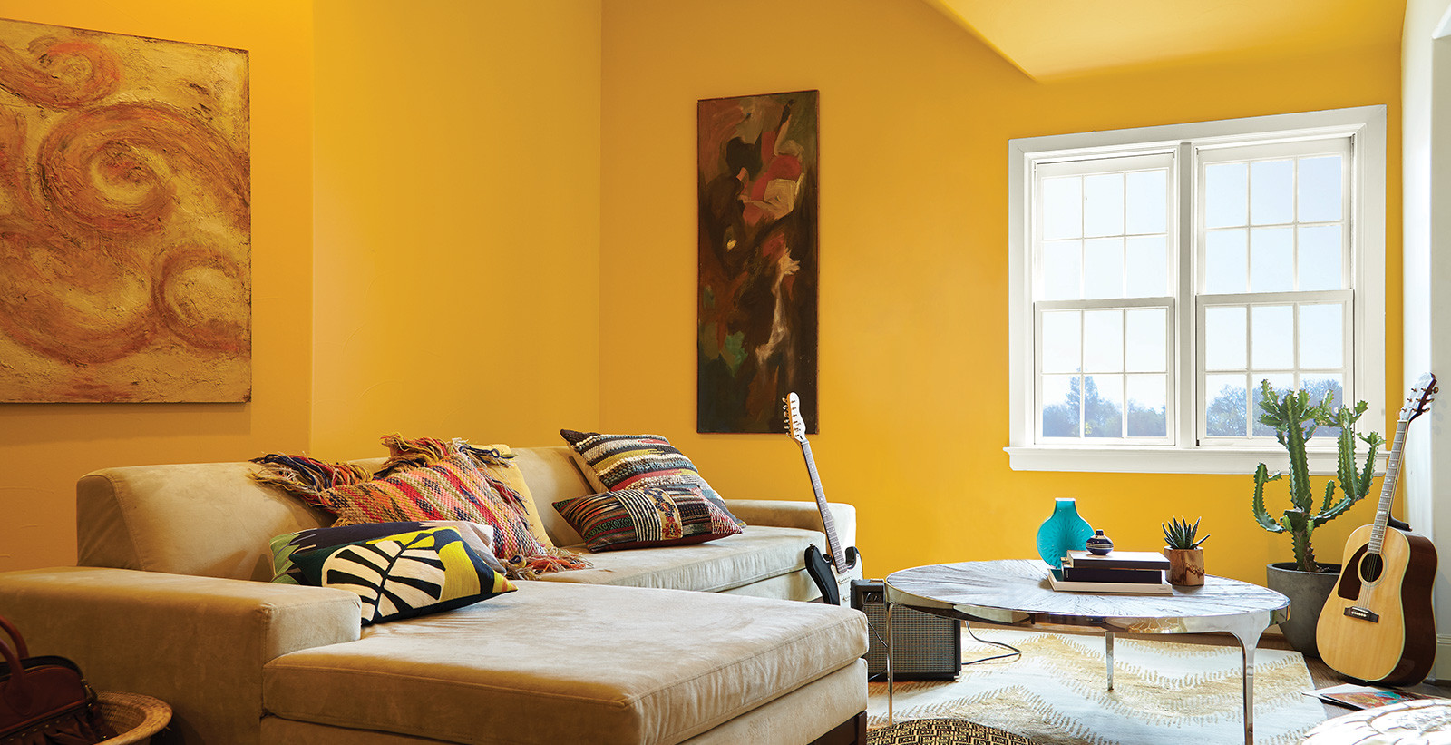 Yellow Paint For Living Room
 Yellow Living Room Ideas and Inspirational Paint Colors