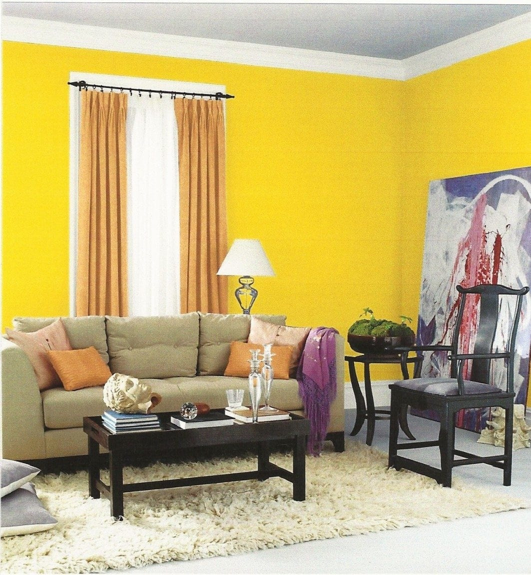 Yellow Paint For Living Room
 The Beginner’s Guide to Color Psychology for Interior