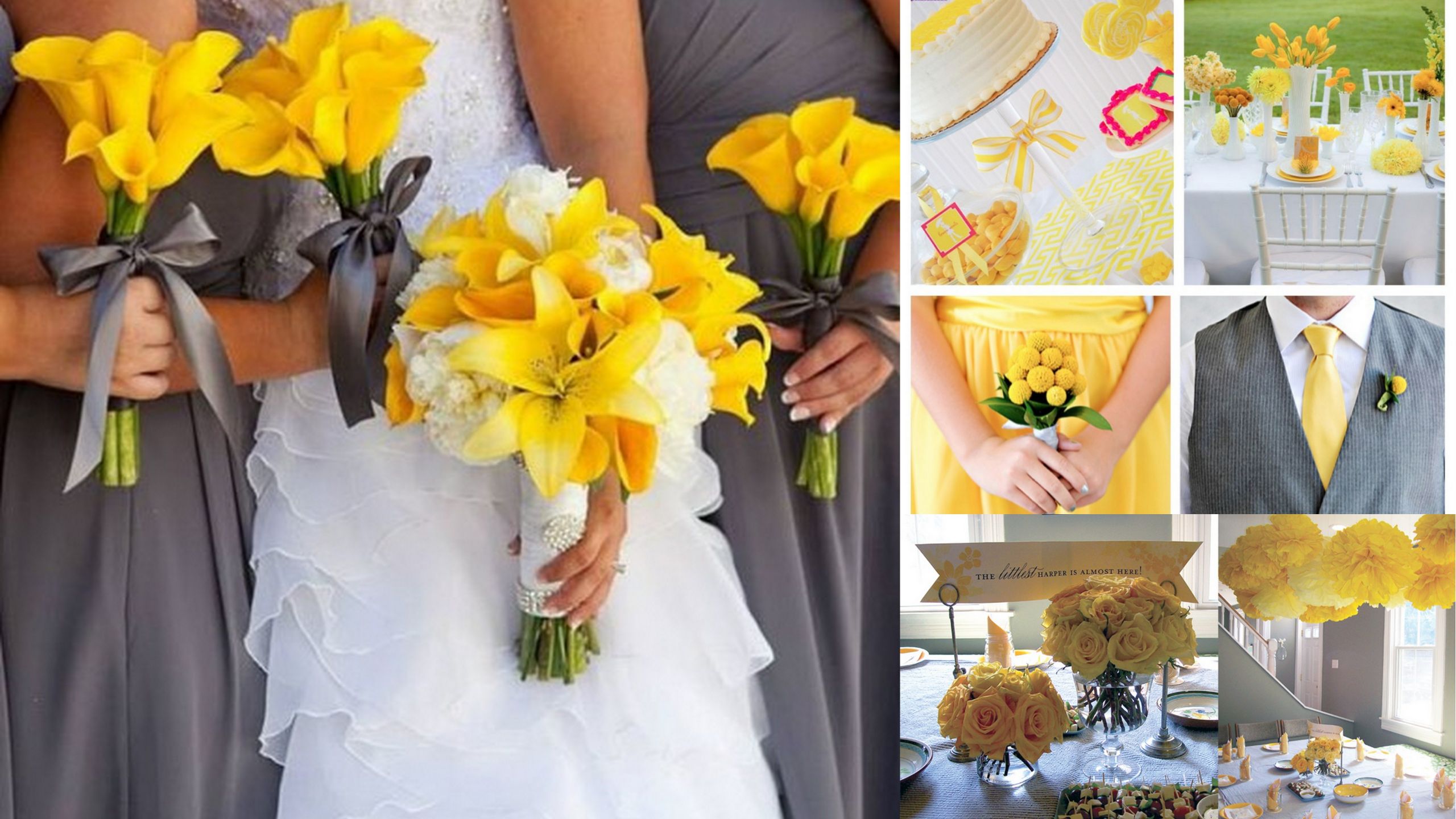 Yellow Themed Wedding
 Wedding Color Trends 2015