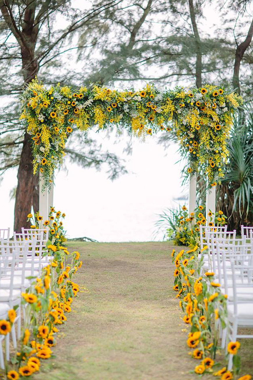 Yellow Themed Wedding
 Lemon Yellow Wedding Ideas Wedding Ideas By Colour