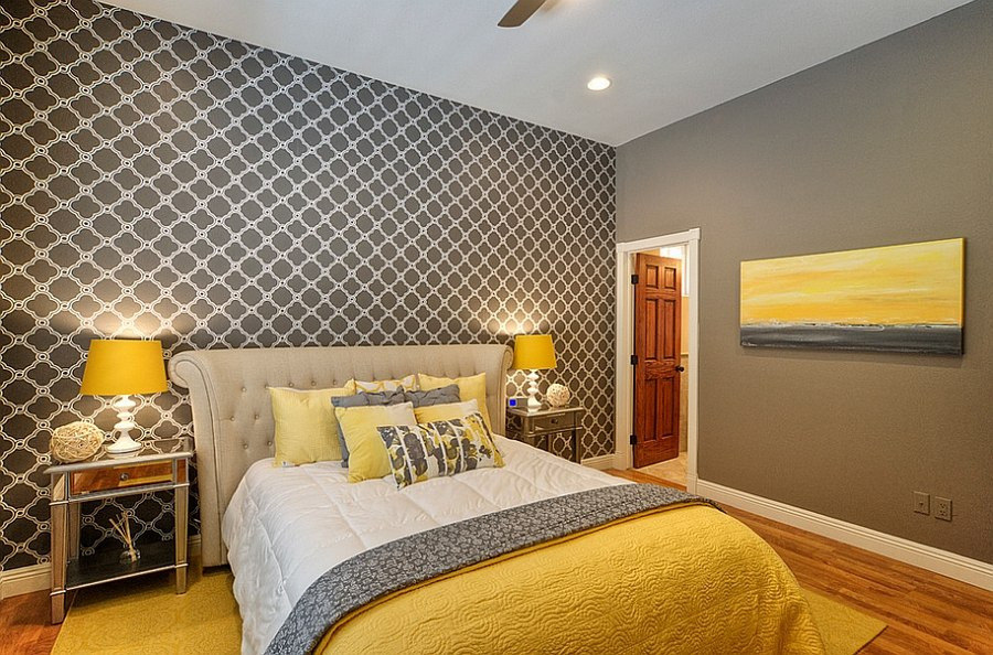 Yellow Walls Bedroom
 Cheerful Sophistication 25 Elegant Gray and Yellow Bedrooms