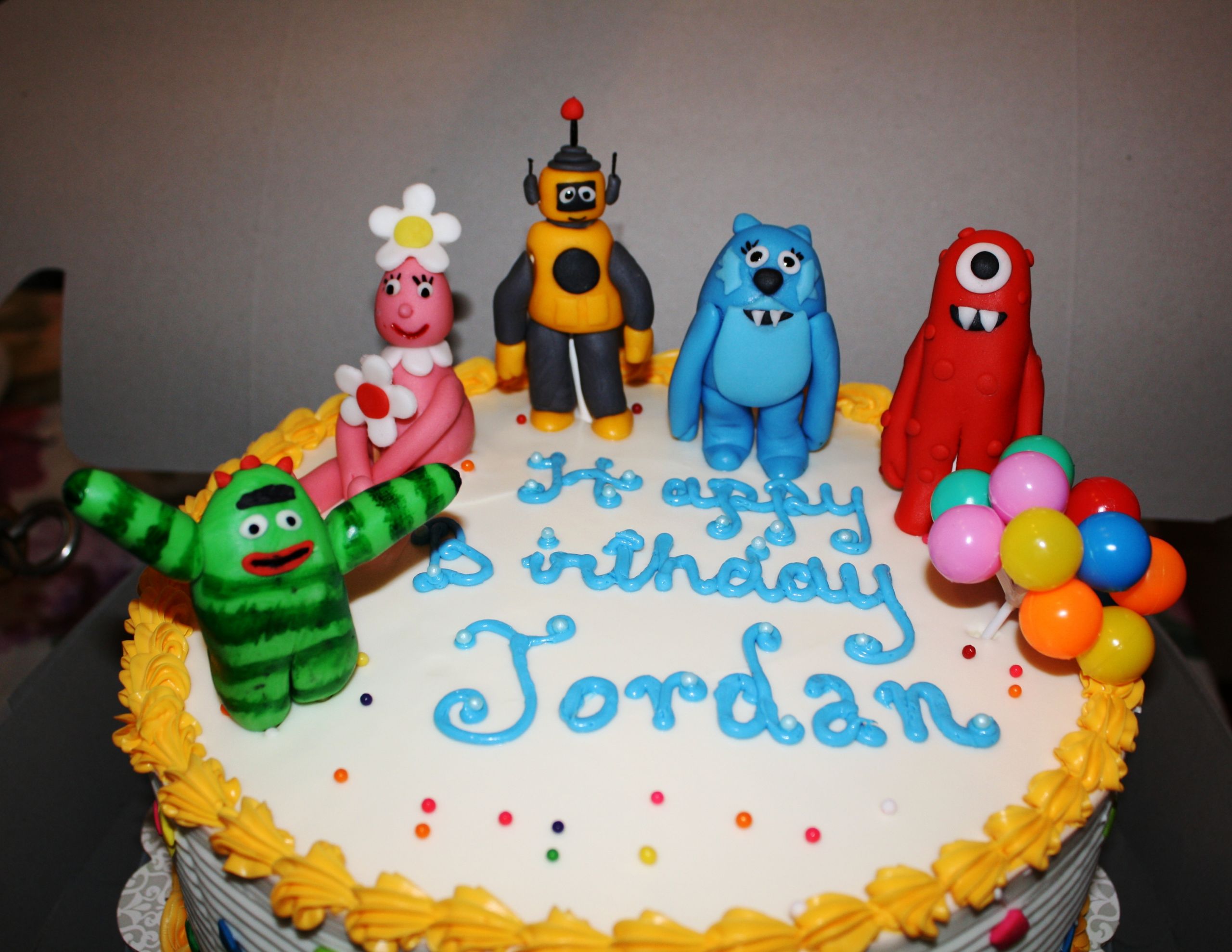 Yo Gabba Gabba Birthday Cake
 yo gabba gabba