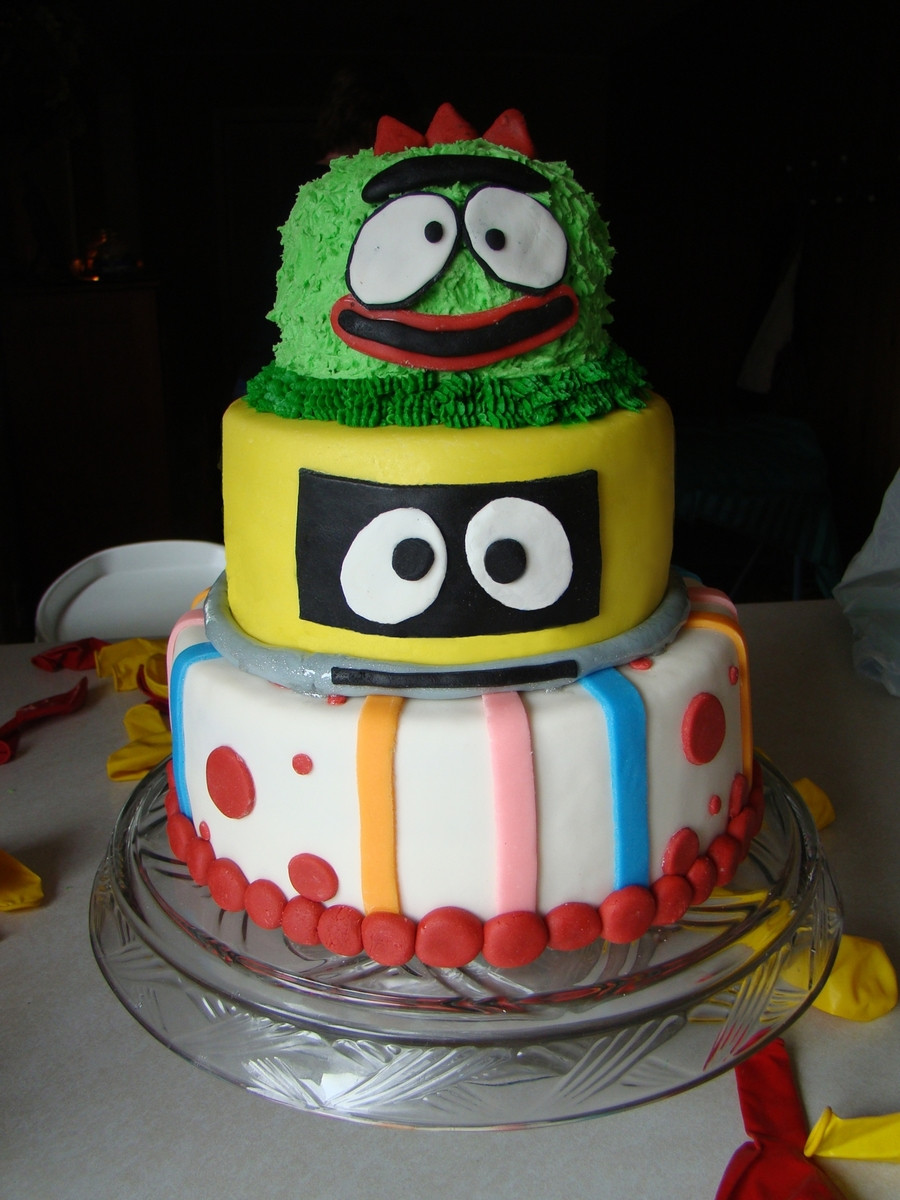 Yo Gabba Gabba Birthday Cake
 Yo Gabba Gabba Birthday Cake CakeCentral