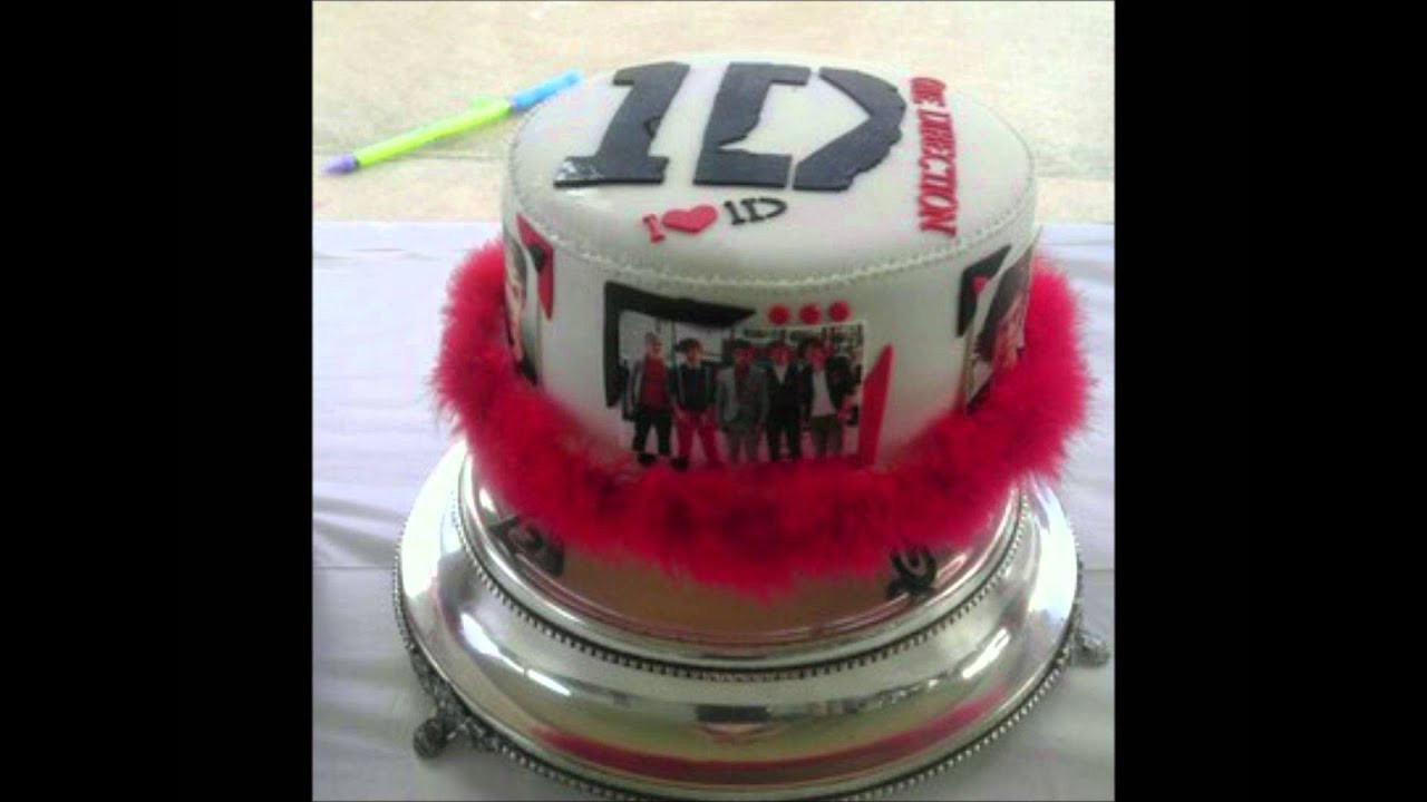 Youtube Birthday Cake
 e Direction Birthday Cake