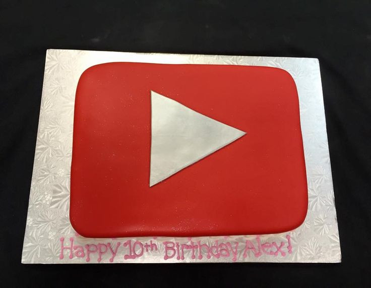 Youtube Birthday Cake
 224 best images about Our Birthday Cakes on Pinterest