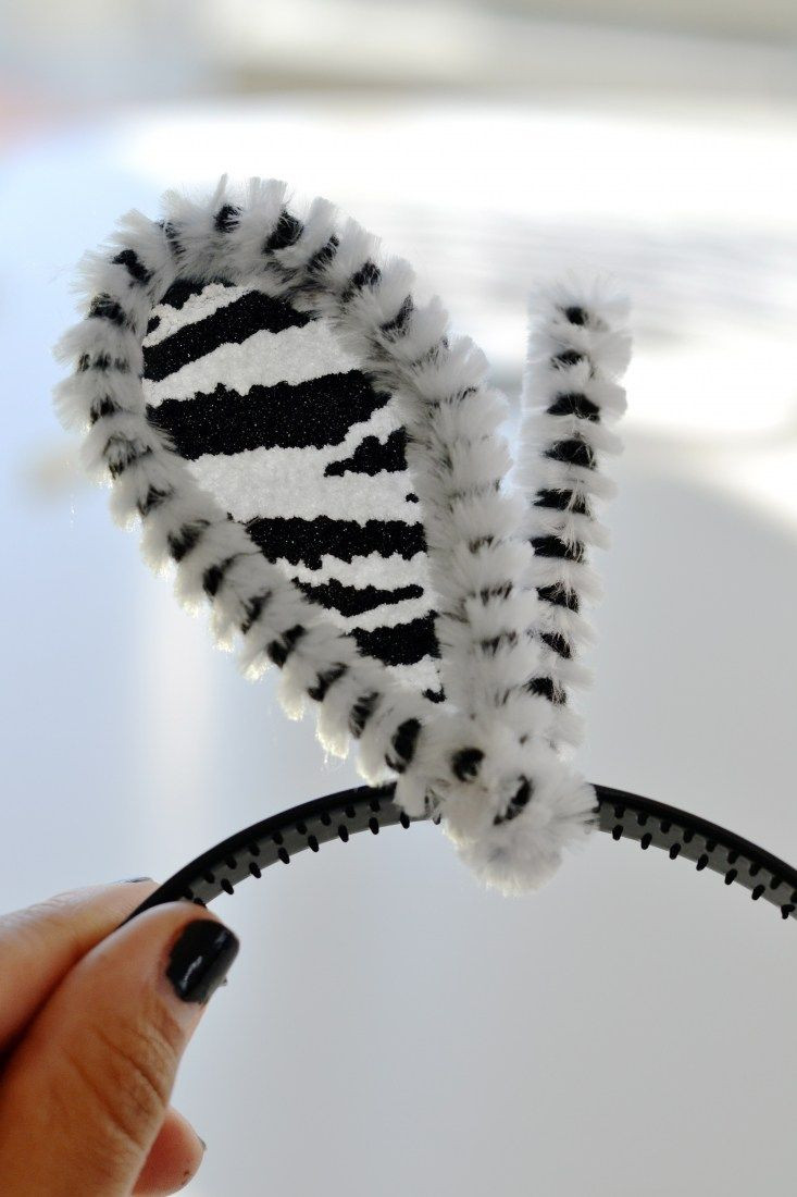 Zebra Costume DIY
 DIY ears zebra costume halloween …
