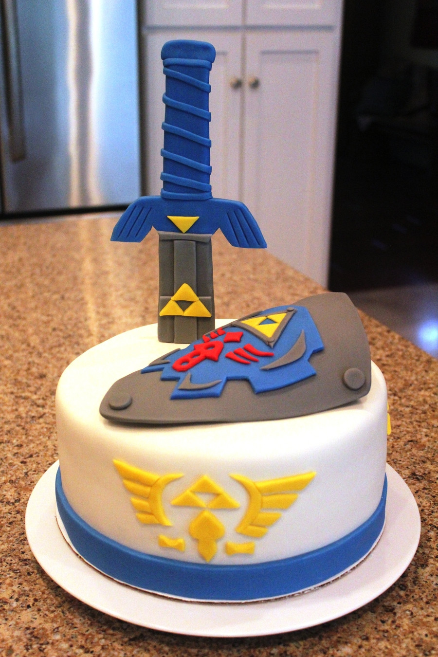 Zelda Birthday Cake
 Legend Zelda Birthday Cake CakeCentral