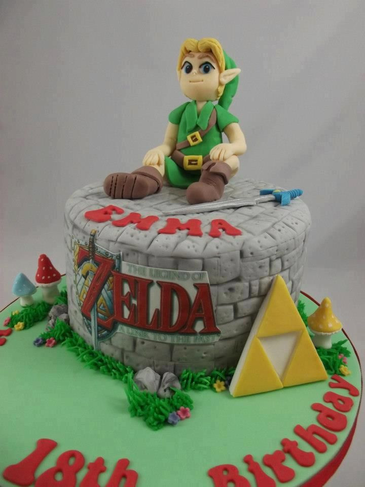 Zelda Birthday Cake
 10 Legend of Zelda Cakes for The Indulgent Eater Cool