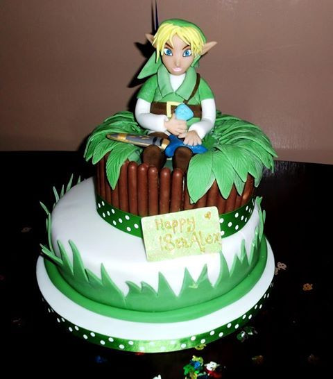 Zelda Birthday Cake
 24 best Kyle cake ideas images on Pinterest