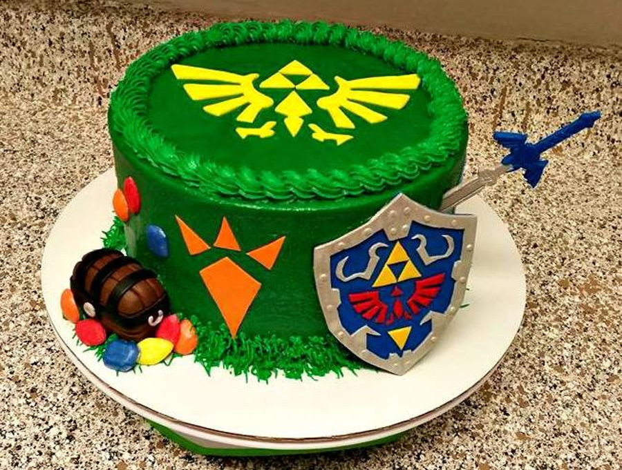 Zelda Birthday Cake
 Zelda Birthday Cake CakeCentral