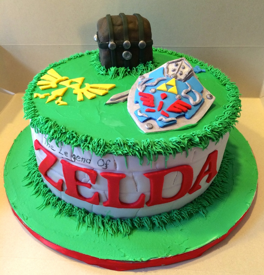 Zelda Birthday Cake
 Legend Zelda Cake CakeCentral