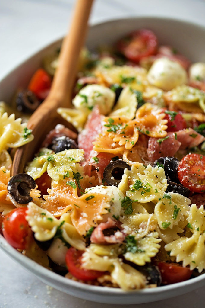 Zesty Italian Pasta Salad
 Zesty Italian Pasta Salad Life Made Simple
