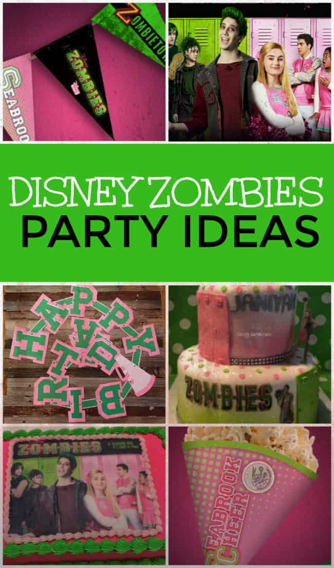 Zombie Birthday Party
 Disney Zombies Party Ideas