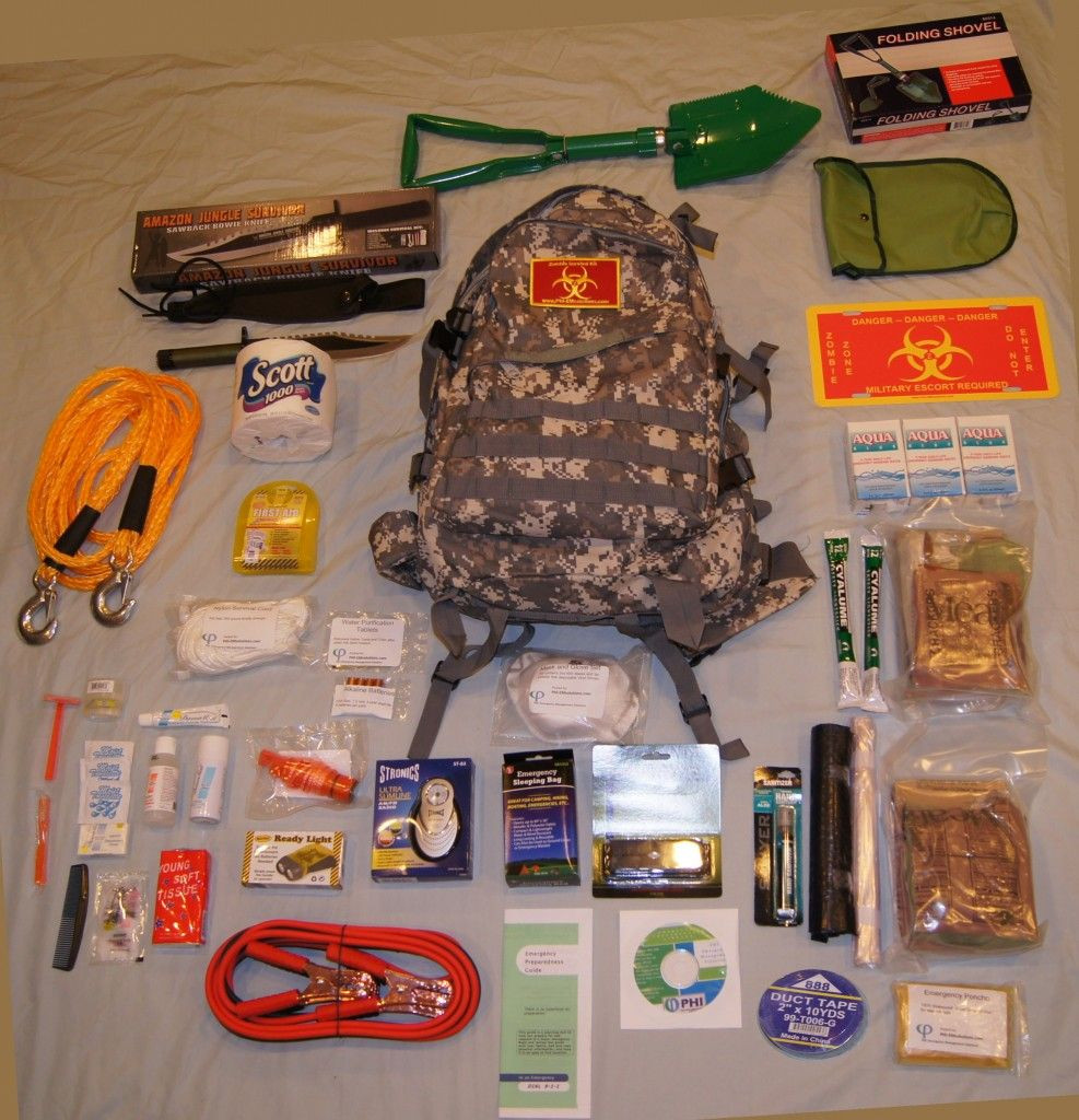 Zombie Survival Kit DIY
 DIY Survival Gear is a blog about survival and being
