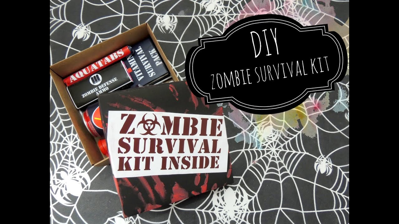 Zombie Survival Kit DIY
 Especial Halloween