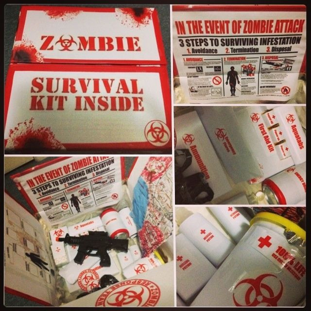 Zombie Survival Kit DIY
 20 best Zombie survival kit images on Pinterest