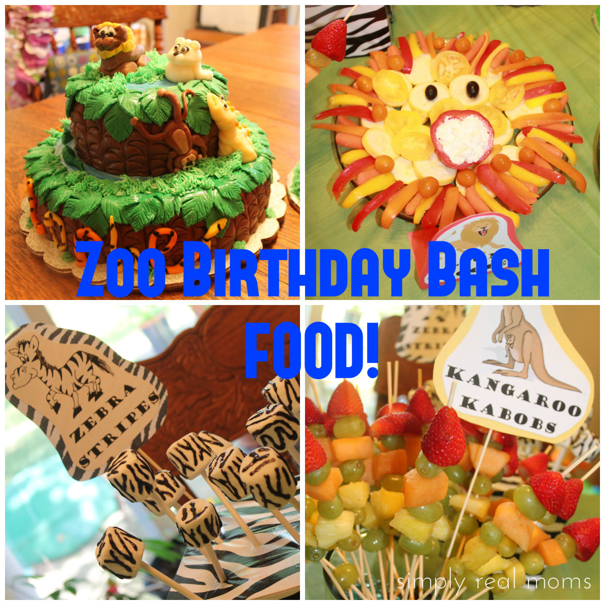 Zoo Birthday Party Food Ideas
 zoo birthday party food ideas Simply Real Moms