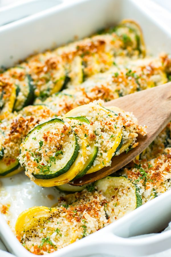 Zucchini And Summer Squash Recipes
 Healthy Zucchini & Squash Casserole with Parmesan